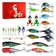 2024 Advent Calendar Fishing Set 24 Days Christmas Countdown Fishing