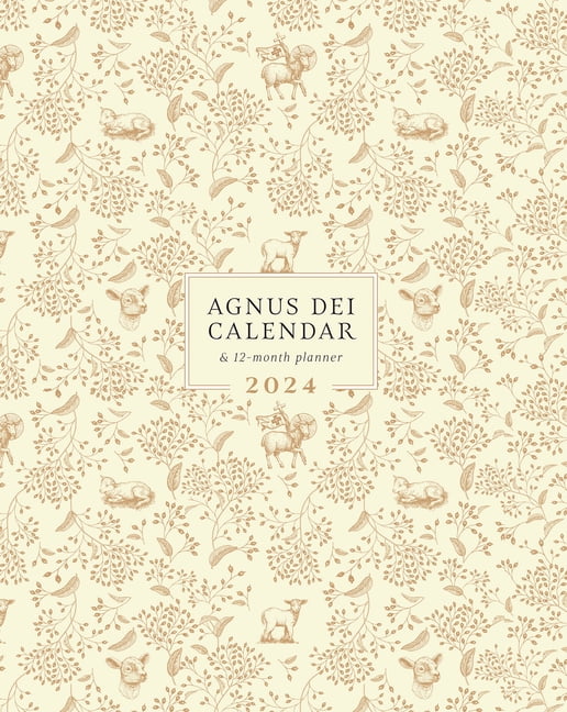 2024 Agnus Dei Planner (Calendar) - Walmart.com