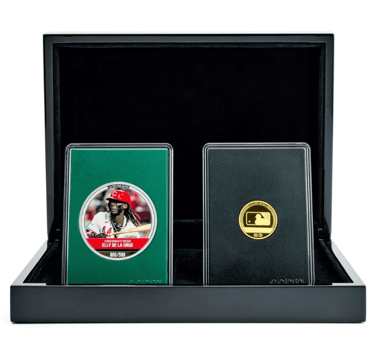 2024 Agoro Major League Baseball (MLB) Trading Coins: 2 x 1 oz Silver Bar New