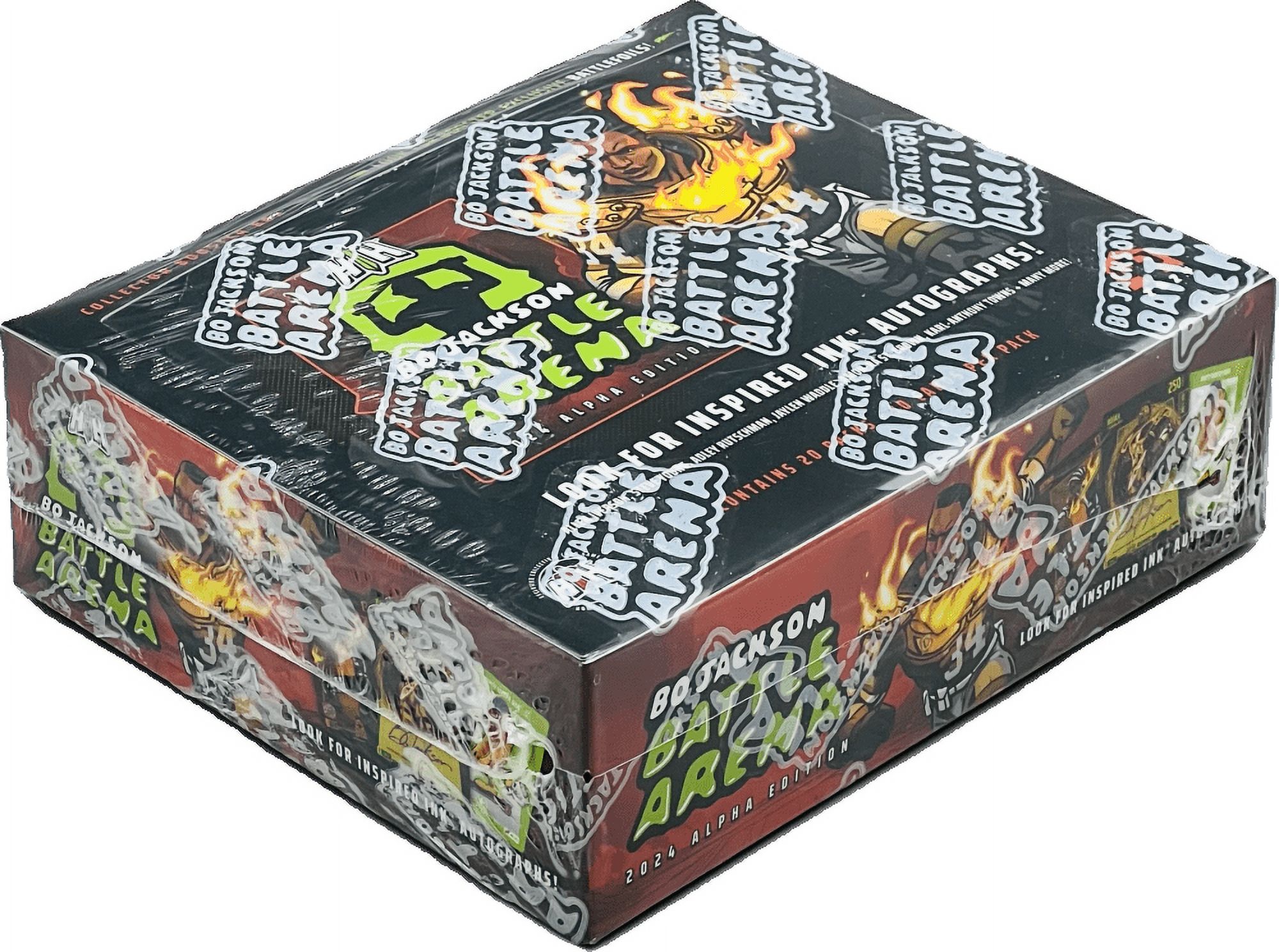 2024 Alpha Edition Bo Jackson Battle Arena Collectors Booster Box ...