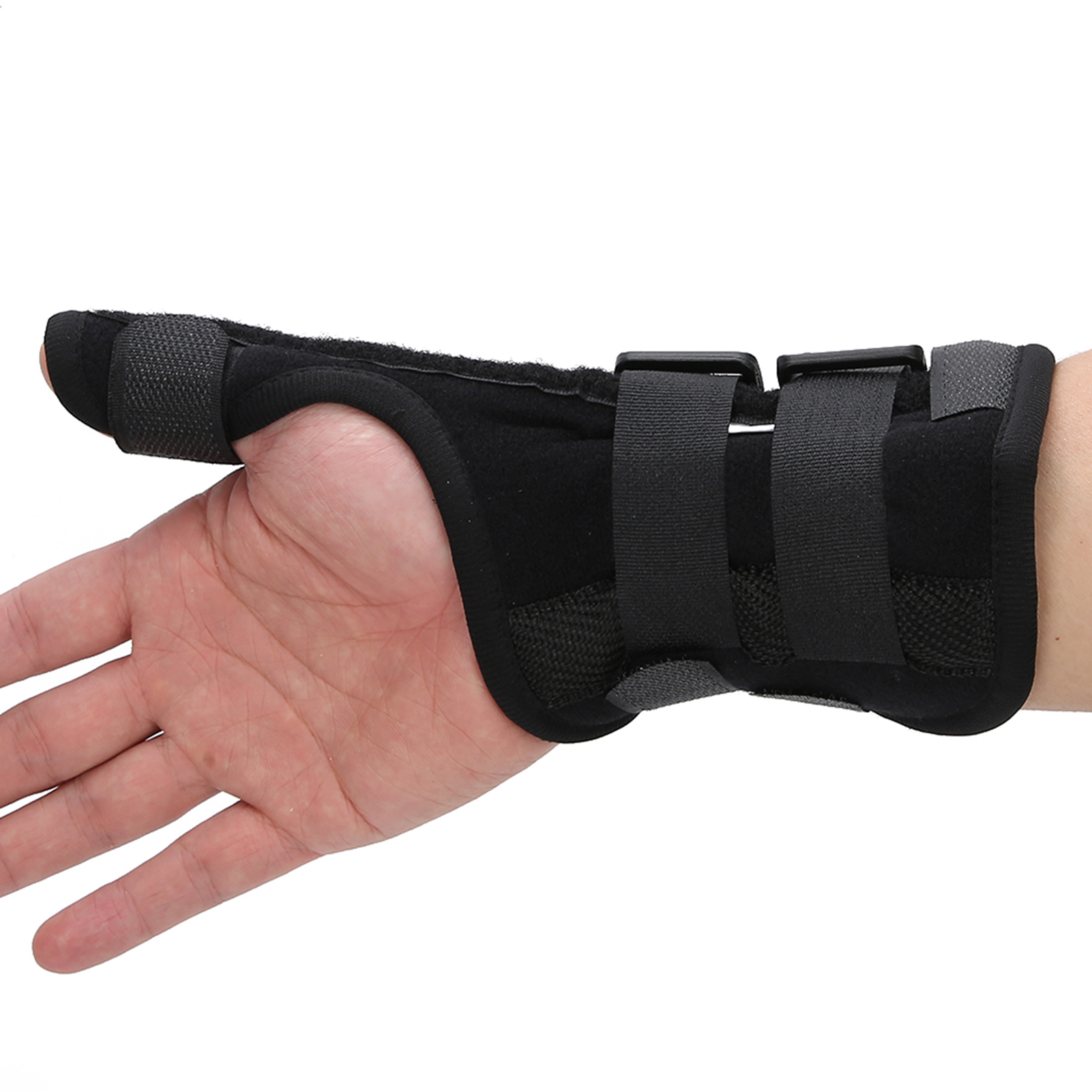 2024 Aluminium Alloy Splint Wrist Sprain Recovery Support Thumb Brace 