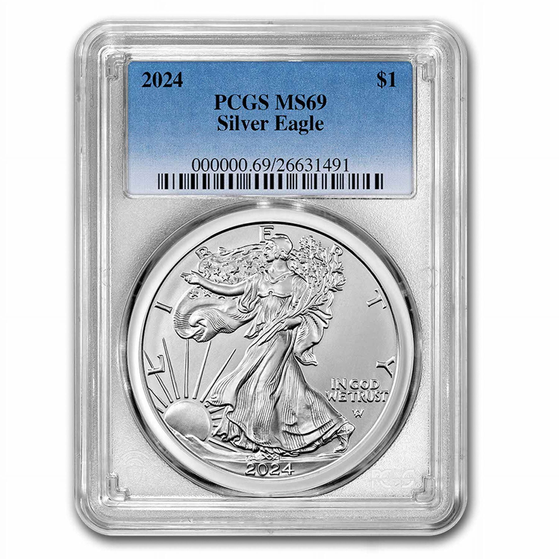 2024 American Silver Eagle MS69 PCGS