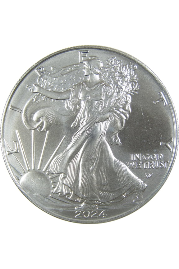 2024 American Silver Eagle Uncirculated Bullion $1 Coin