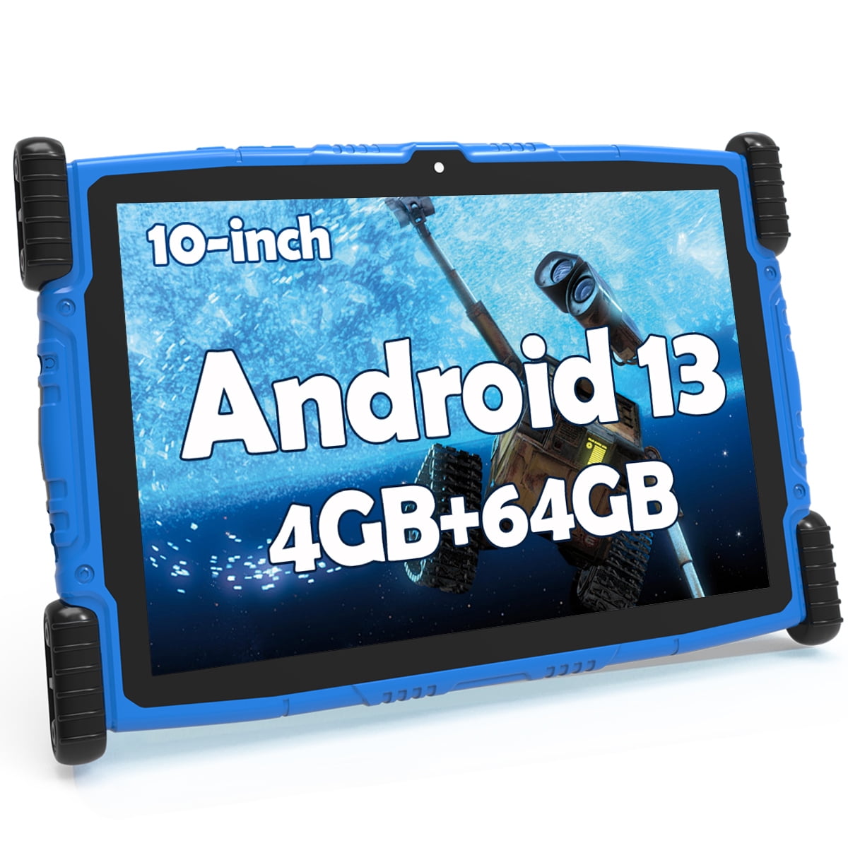 2024 Android 13 tablet,10" Android Kids Tablet 4GB+64GB, KidProof Case