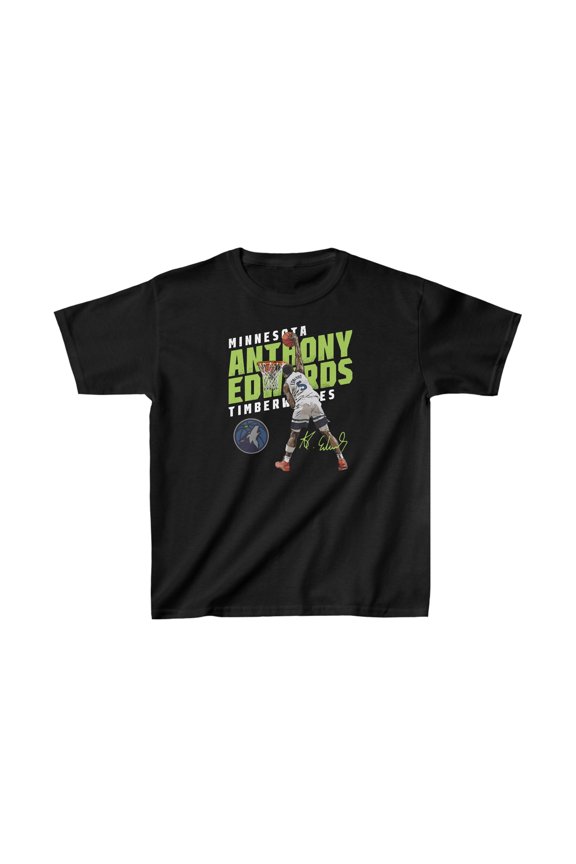 2024 Ants Edwards Minnesota back for basketball fans Kids Cotton Tee
