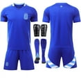 2024 Argentina Guard No. 10 Messi European Cup Football Clothes 21