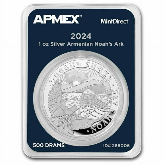 2024 Armenia 1 oz Silver Noahs Ark (MintDirect Single)