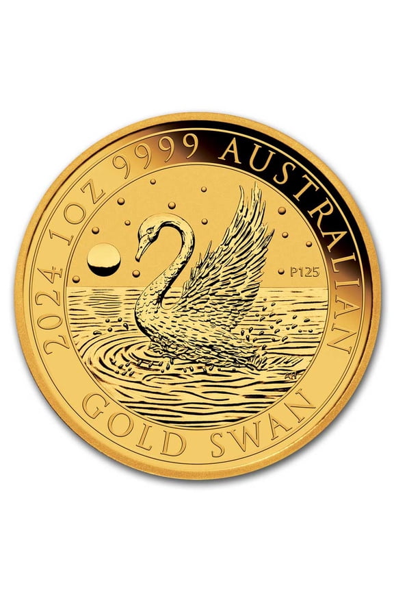 2024 Australia 1 oz Gold Swan BU