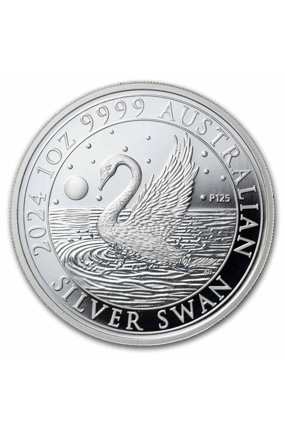 2024 Australia 1 oz Silver Swan Proof (Coin Only)