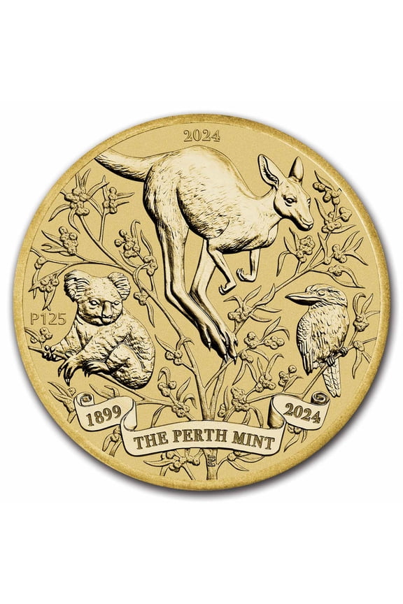 2024 Australia 125th Anniversary Coin in Card