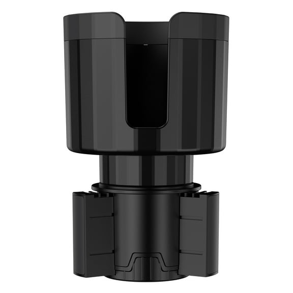 auto cup holder expander, large extension cup holder, base can be adjusted left and right and size, large bottles and large mugs, etc., for bottles 2.7-4.1 inches.