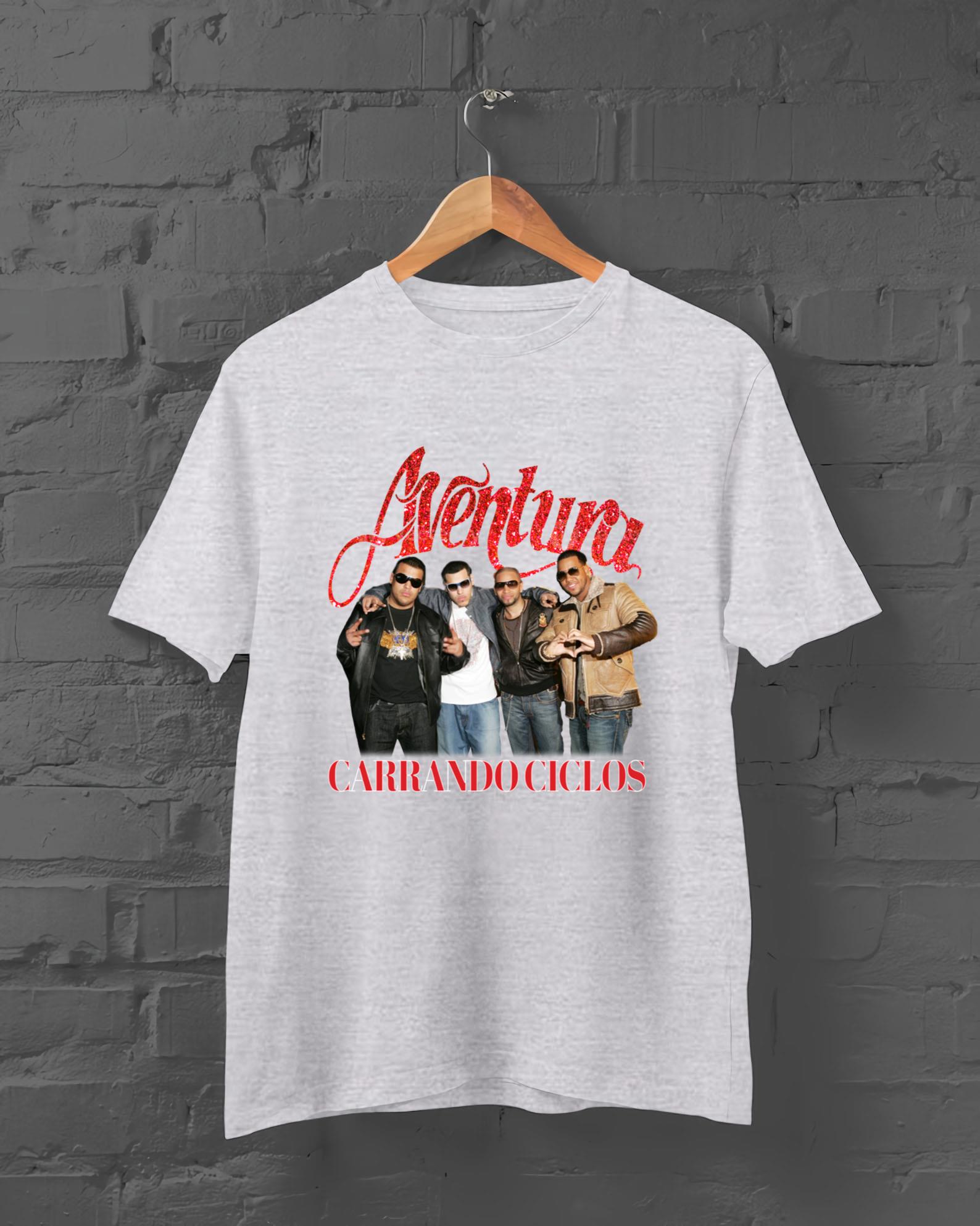 2024 Aventura Tour Shirt, Aventura Bachata Graphic Unisex Shirt