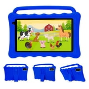 2024 BYYBUO K7 Kids Tablet,7 inch Android Tablet for Kids,2GB +32GB Storage,Toddler Tablet with Drop Protection Case and Eye Protection Screen, WIFI Bluetooth Gift for Kids (Dark blue)