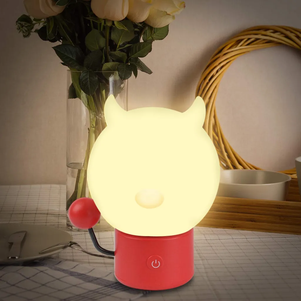 2024 Baby Kids Night Light, Child Night Light Touch LED Lamp Bedside