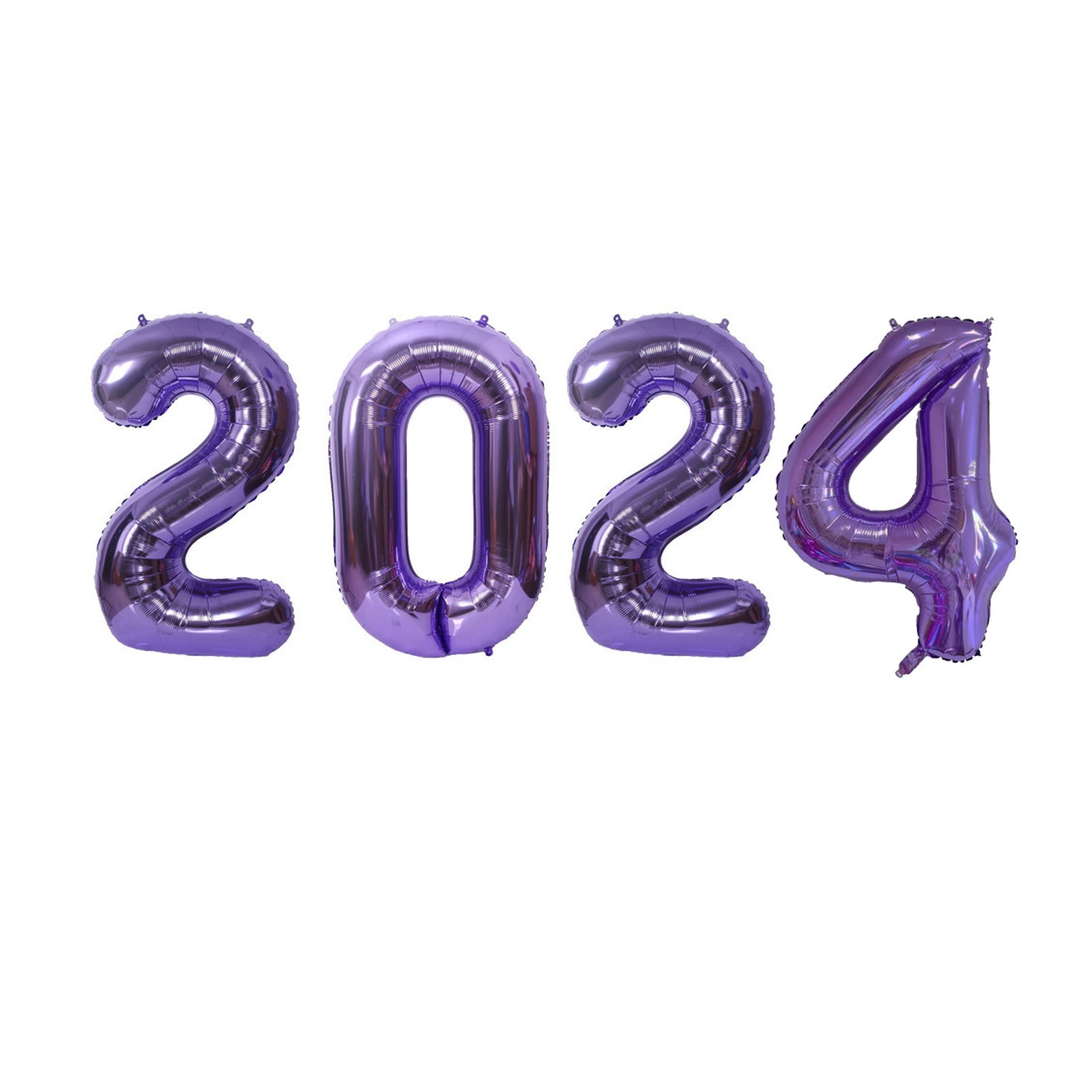 2024 Balloons Number 2024 Foil Balloons For New Years Eve Party