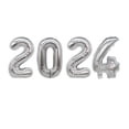 thumbnail image 1 of 2024 Balloons Number 2024 Foil Balloons For New Years Eve Party Supplies Anniversary Party Graduation Decorations Home Office Decoration, 1 of 2