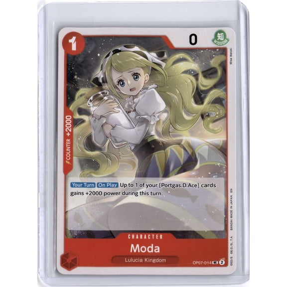 2024 Bandai One Piece Card Game 500 Years in the Future OP-07 Moda OP07-014