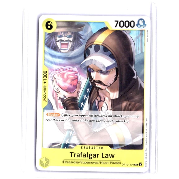 2024 Bandai One Piece Card Game 500 Years in the Future Trafalgar Law English Card