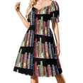 thumbnail image 1 of 2024 Banned Books Dress Summer dresses for women long sleeve dress, 1 of 7