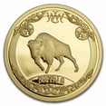 thumbnail image 1 of 2024 Barbados 1/4 oz Silver Wild West; Buffalo, 1 of 4