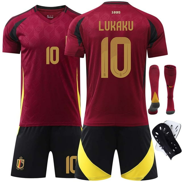 2024 Belgium European Cup No. 7 Deblaune Football Club 10 Lukaku 25 