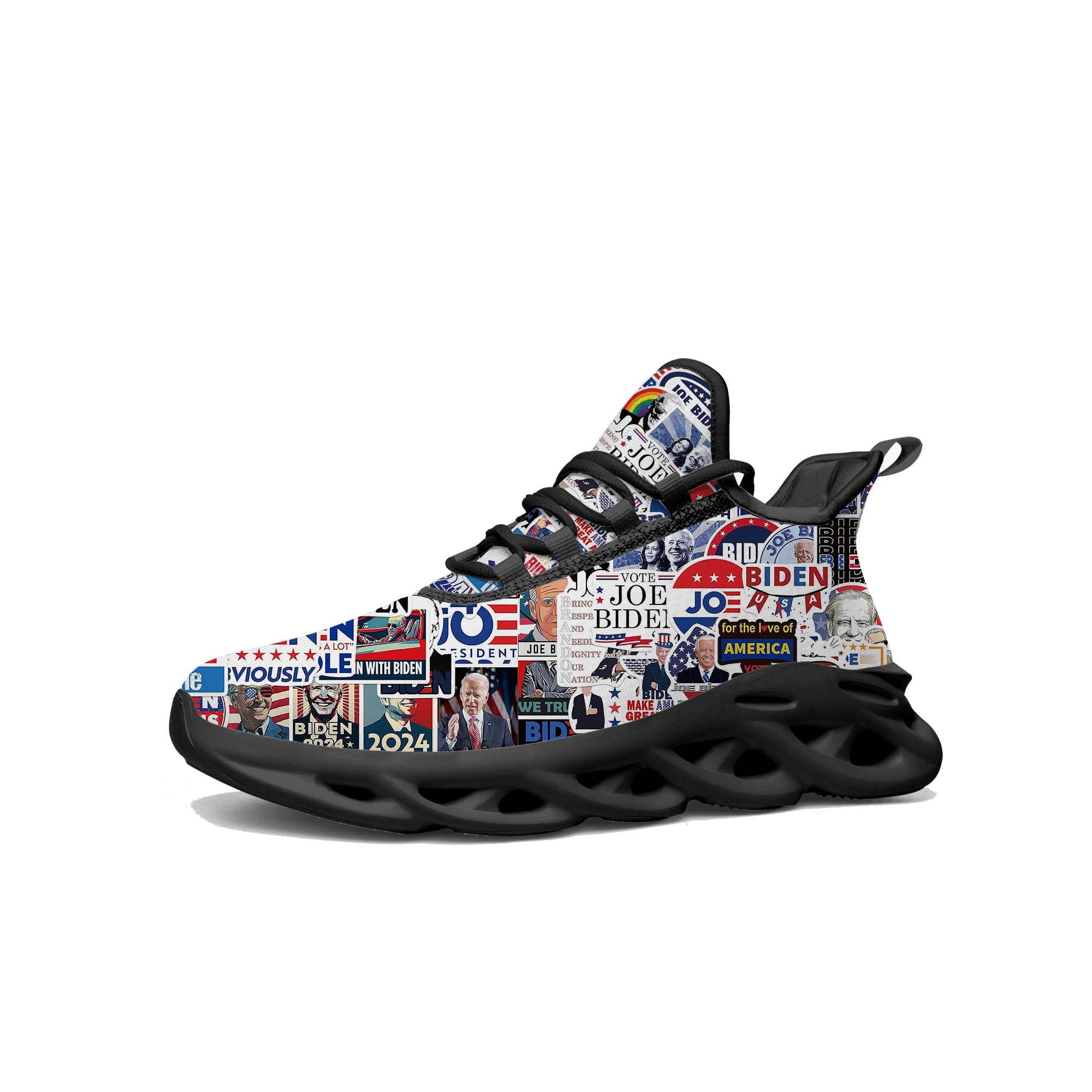 2024 Biden American Presidential Election Flats Sneakers Mens Womens