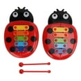 2024 Big sale 2Pcs Kids Xylophone Colourful Seven Star Ladybug Child