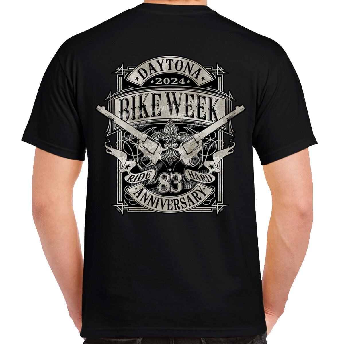 2025 Bike Week Daytona Beach Ride Hard TShirt