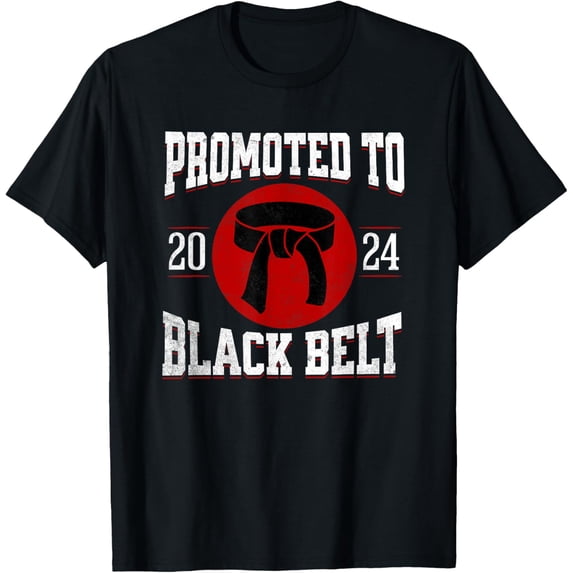 2024 Black Belt Achievement Tang Soo Do Karate Taekwondo T-Shirt