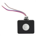 2024 Black PIR Switch Infrared Motion Lighting Sensor Detector Wall
