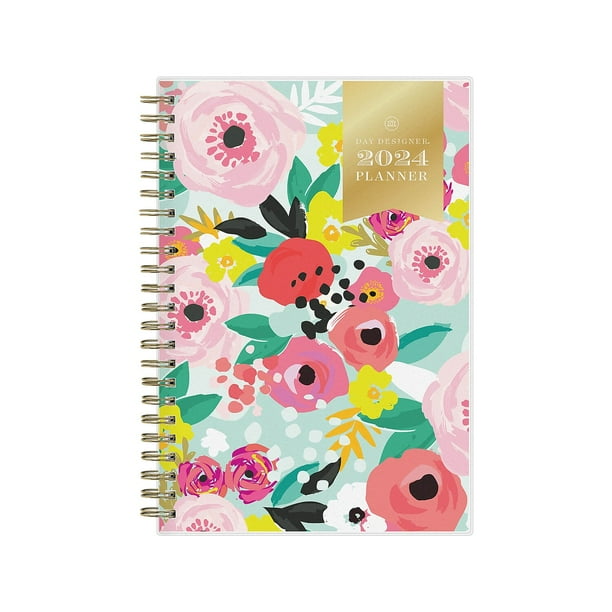 2025 Blue Sky Day Designer Secret Garden 5" x 8" Weekly & Monthly