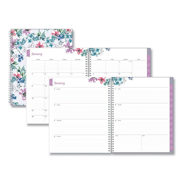 2024 Blue Sky Laila 8.5" x 11" Weekly & Monthly PlannerMulticolor