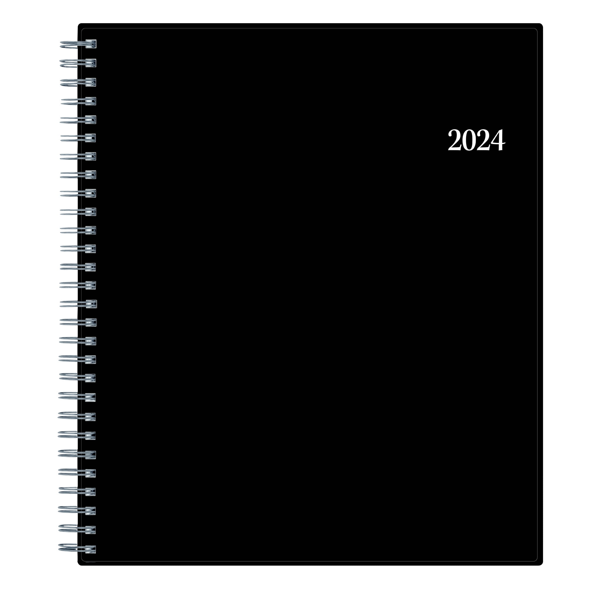 2024 Blue Sky™ Monthly Planning Calendar, 8" x 10", 50 Recycled, Solid