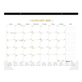 thumbnail image 1 of 2024 Blueline® Monthly Desk Pad Calendar, 22" x 17", Classic Gold, January To December 2024 , C199003, 1 of 5