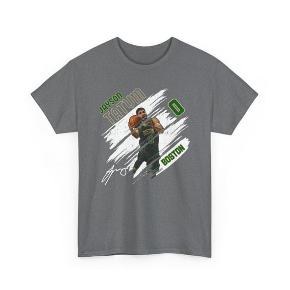 2024 Boston Jayson Tatum #0 Cartoon basketball fan gifts Unisex Cotton Tee