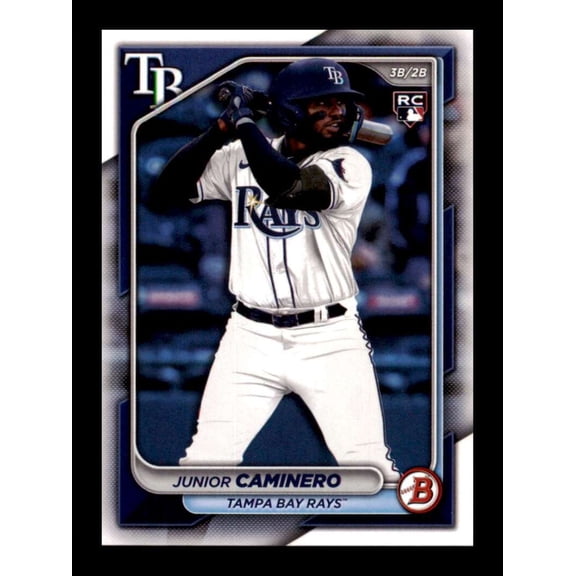 2024 Bowman #20 Junior Caminero NM-MT RC Rookie Tampa Bay Rays Baseball Trading Card