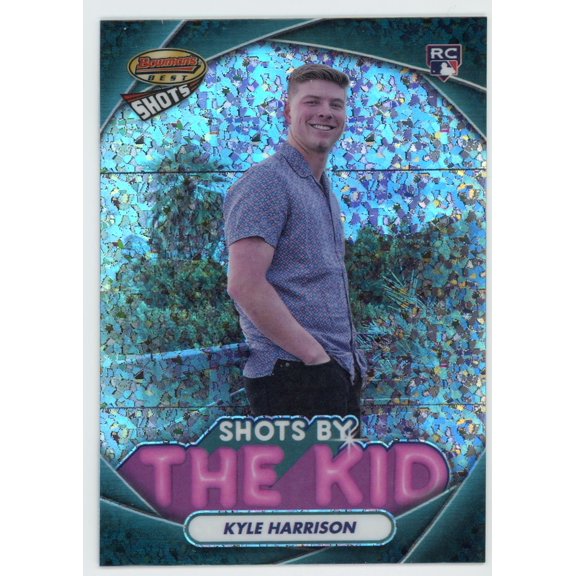 2024 Bowman Best Shots by the Kid Kyle Harrison #TK-9 Mini-DIamond RC