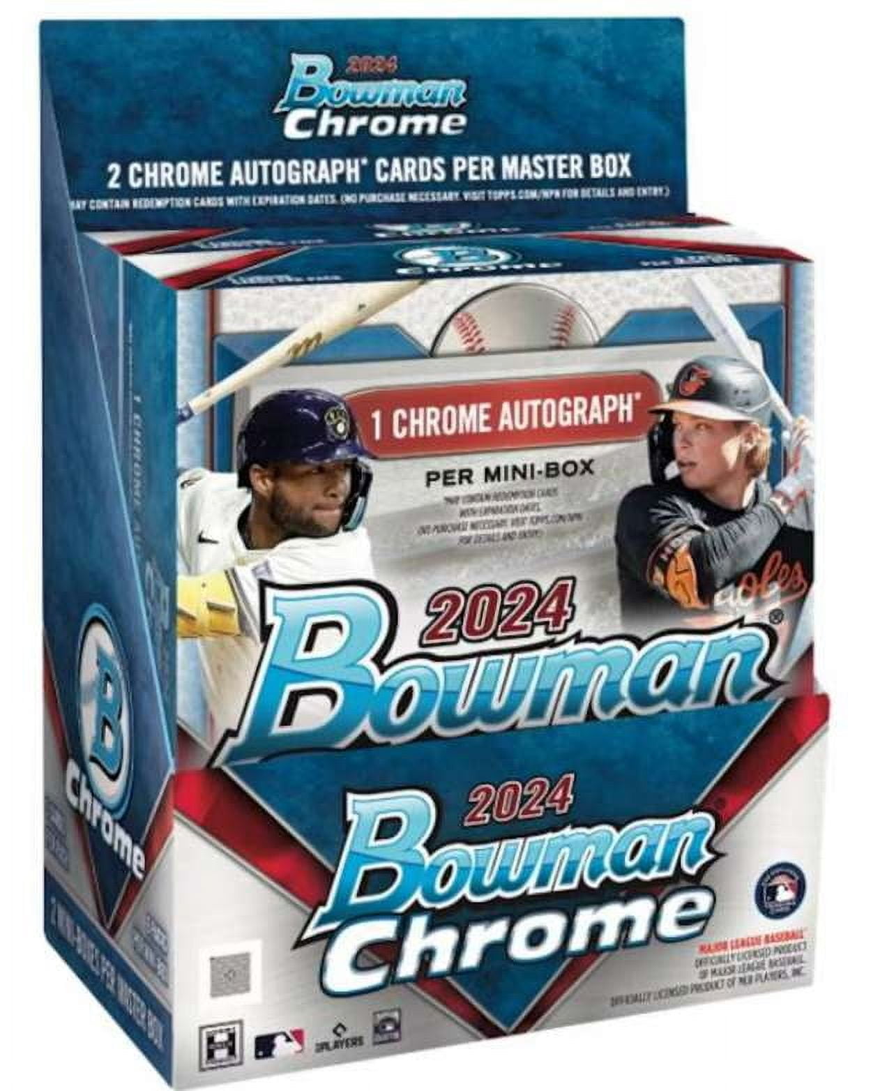 2024 Bowman Chrome Baseball Hobby Box