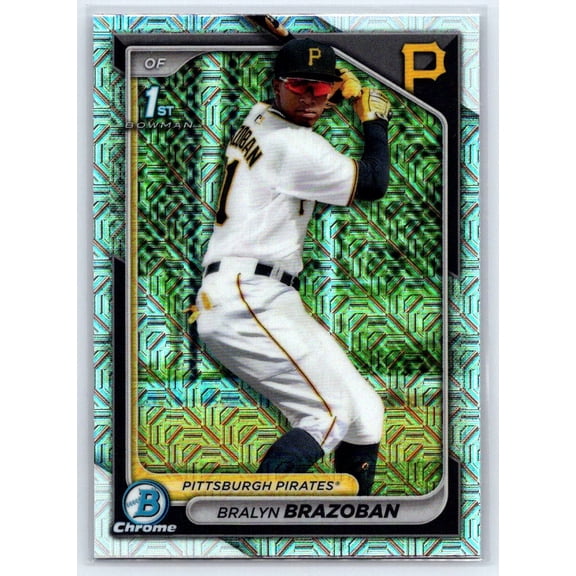 2024 Bowman Chrome Bralyn Brazoban #BCP-224 Prospects Mojo Refractors