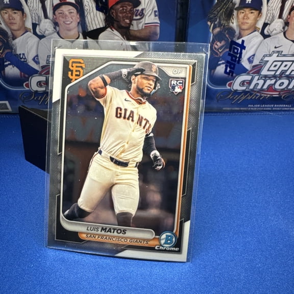 2024 Bowman Chrome Luis Matos #83 [Base] Rookie Base Set