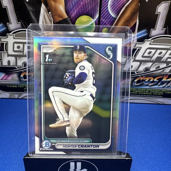 2024 Bowman Draft Hunter Cranton #BDC-144 Refractor Parallel/Variety Rookie Insert
