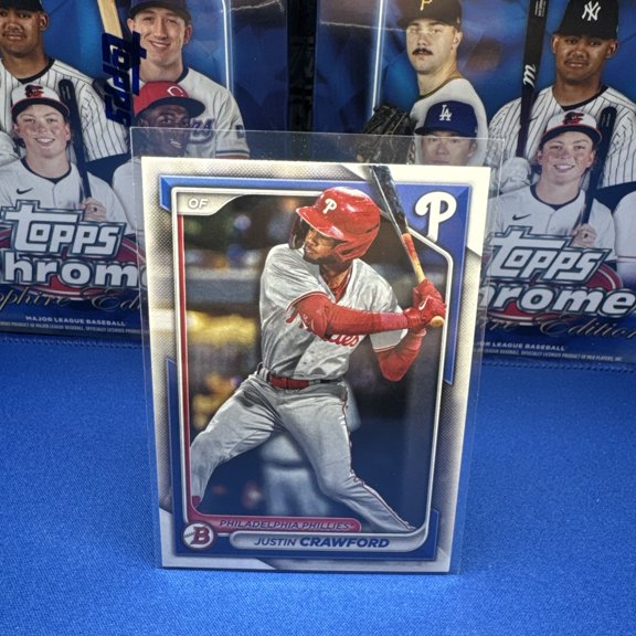 2024 Bowman Justin Crawford #BP-17 [Base] Rookie Insert