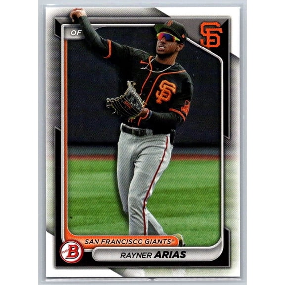 2024 Bowman Prospects Rayner Arias BP-127 San Francisco Giants Baseball Card