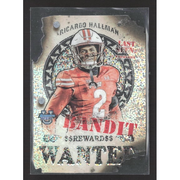2024 Bowman University Best Greatness Bandit Ricardo Hallman #GB-7 Refractor