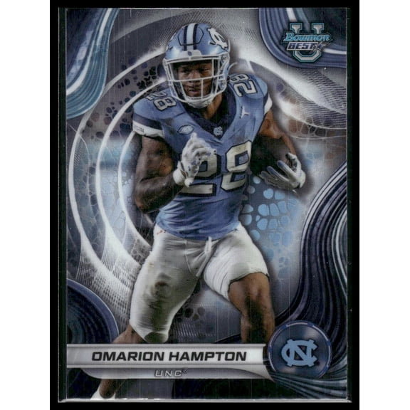 2024 Bowman University Best Omarion Hampton #42