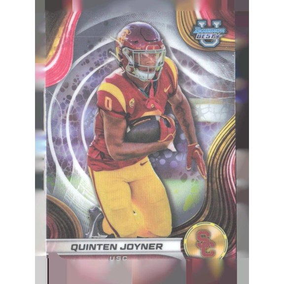 2024 Bowman University Best #28 Quinten Joyner USC Trojans Football Card