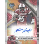 2024 Bowman University Best Raheim Sanders #BOA-RS Best of 2024 Autographs Gold Refractor /50 SN AU