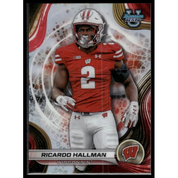 2024 Bowman University Best Ricardo Hallman #16 Refractor