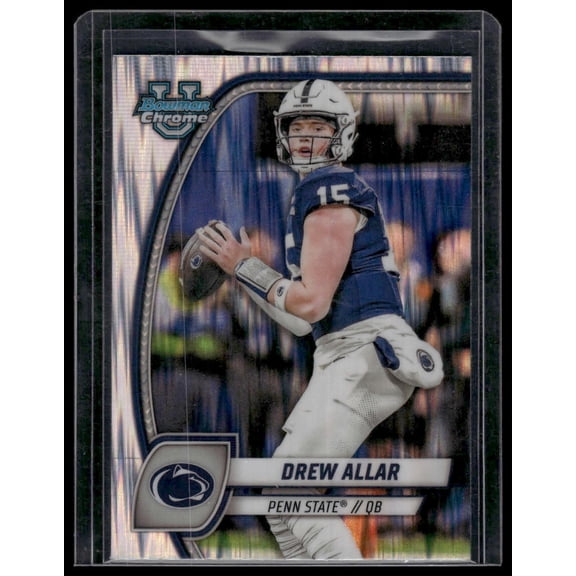 2024 Bowman University Chrome Drew Allar #4 Stealth Refractor