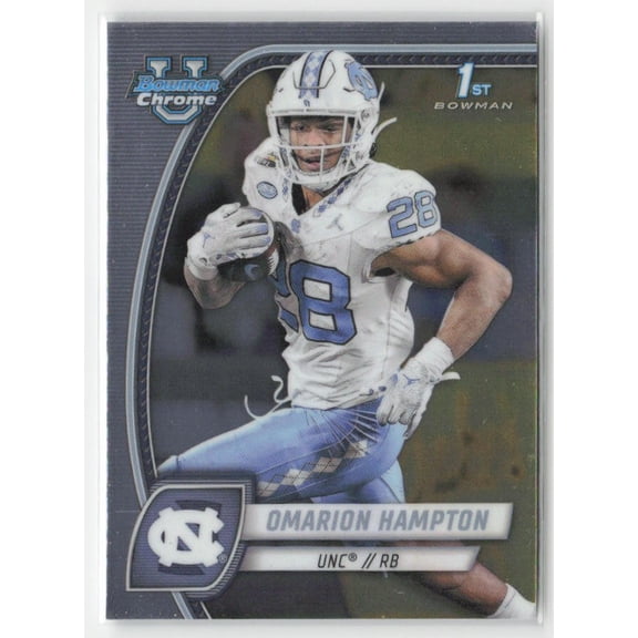 2024 Bowman University Chrome Omarion Hampton #198